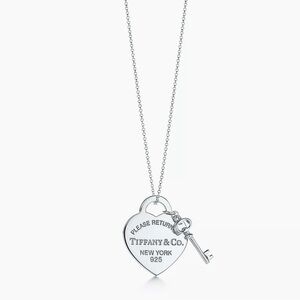 Heart Tag with Key Pendant
